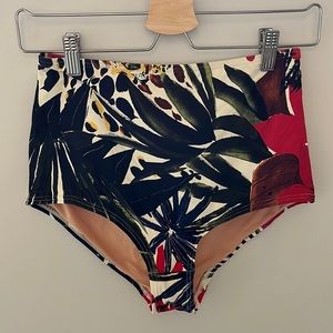 J Crew high waisted bikini bottom